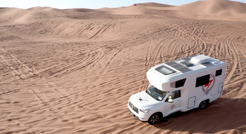 自由炮滿分選手，房車生活新體驗