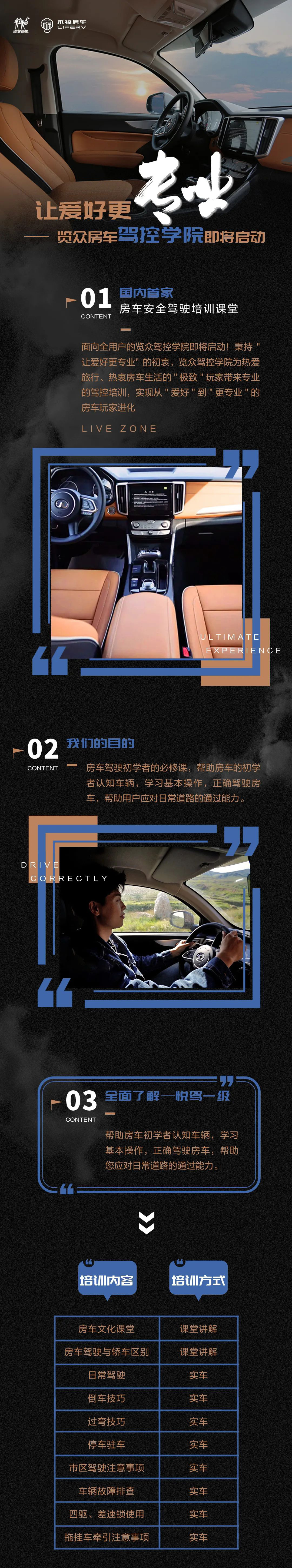 讓愛好更專業！覽眾房車駕控學院即將啟動